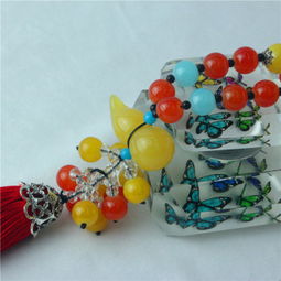 七彩蜜蠟葫蘆汽車掛件 點亮愛車，守護旅途的匠心之選